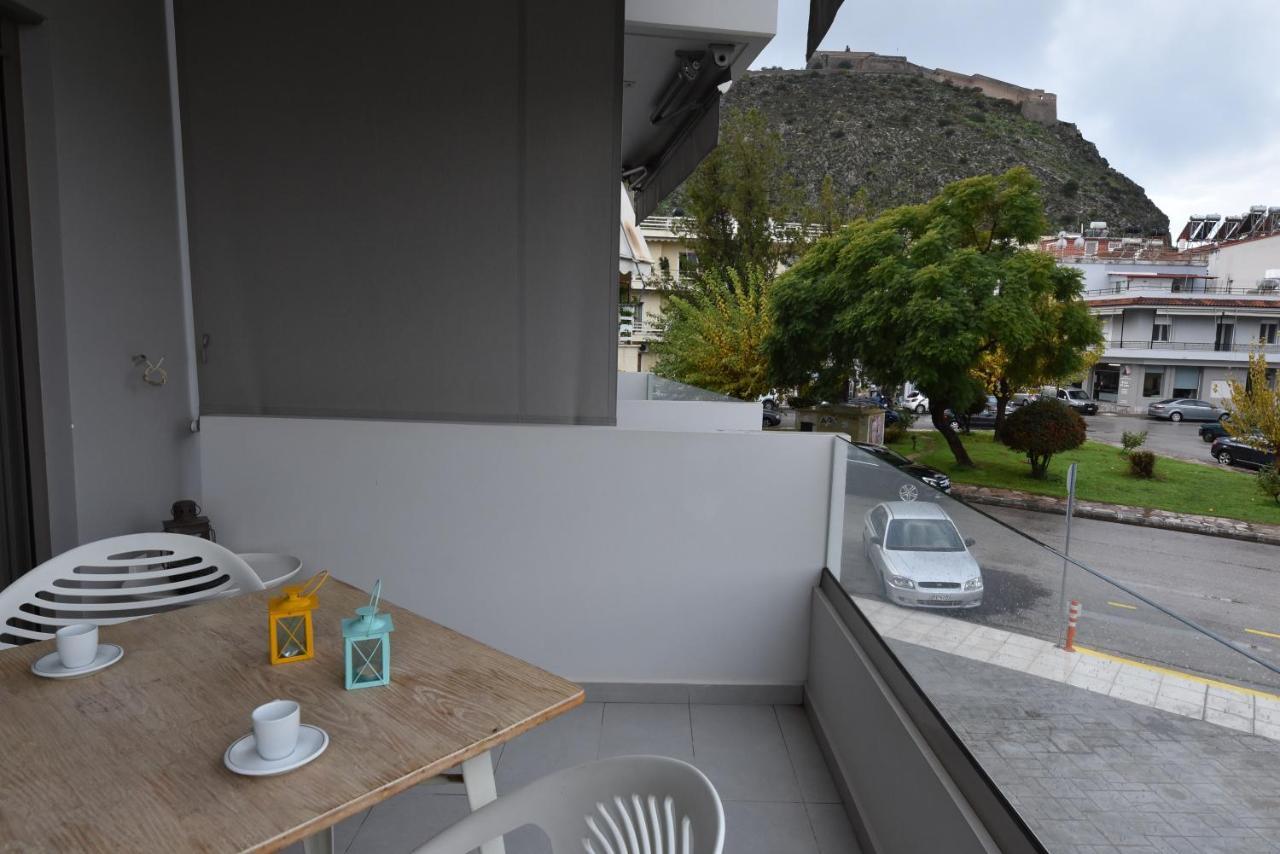 Palamidi view newly constructed apartment Nauplia Esterno foto